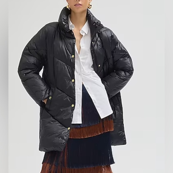 NEW J Crew Villa puffer coat with PrimaLoft®!!! - Picture 2 of 9